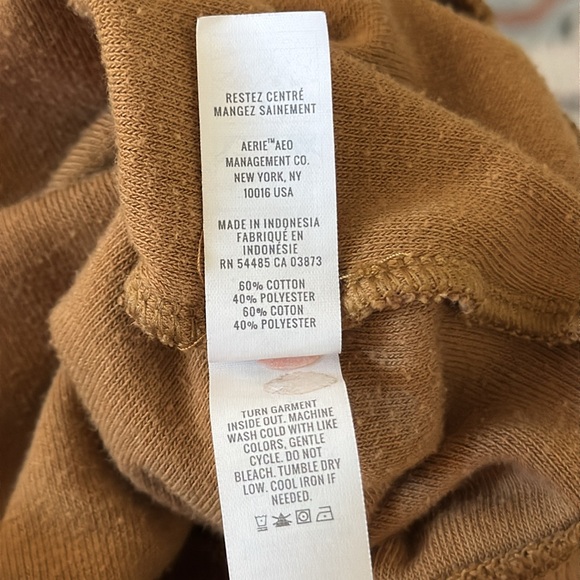 Aerie Terrycloth Quarter Zip Top - Picture 6 of 7